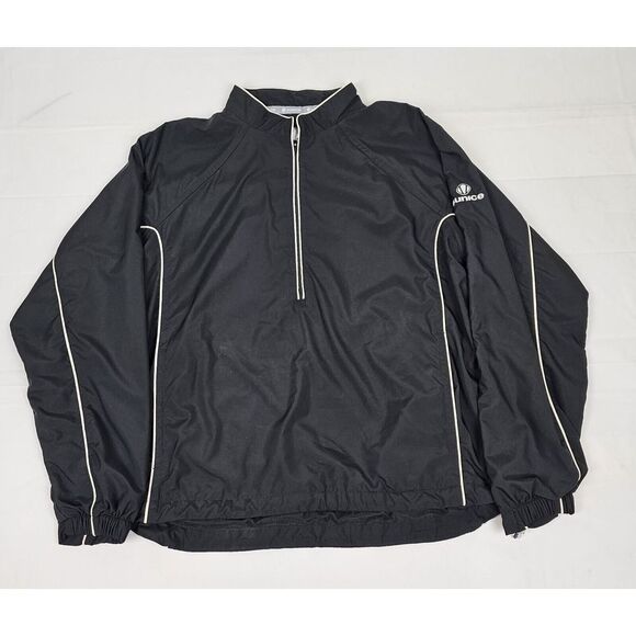 Sunice Golf Jacket Mens Size XS. Black 'Weather' 1/2 Half‎ Zip Long Sleeve. - Picture 1 of 8